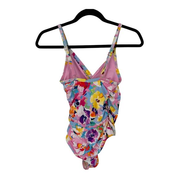 Hanky Panky wide strap wrap one piece swimsuit size X-Small XS - Picture 5 of 5